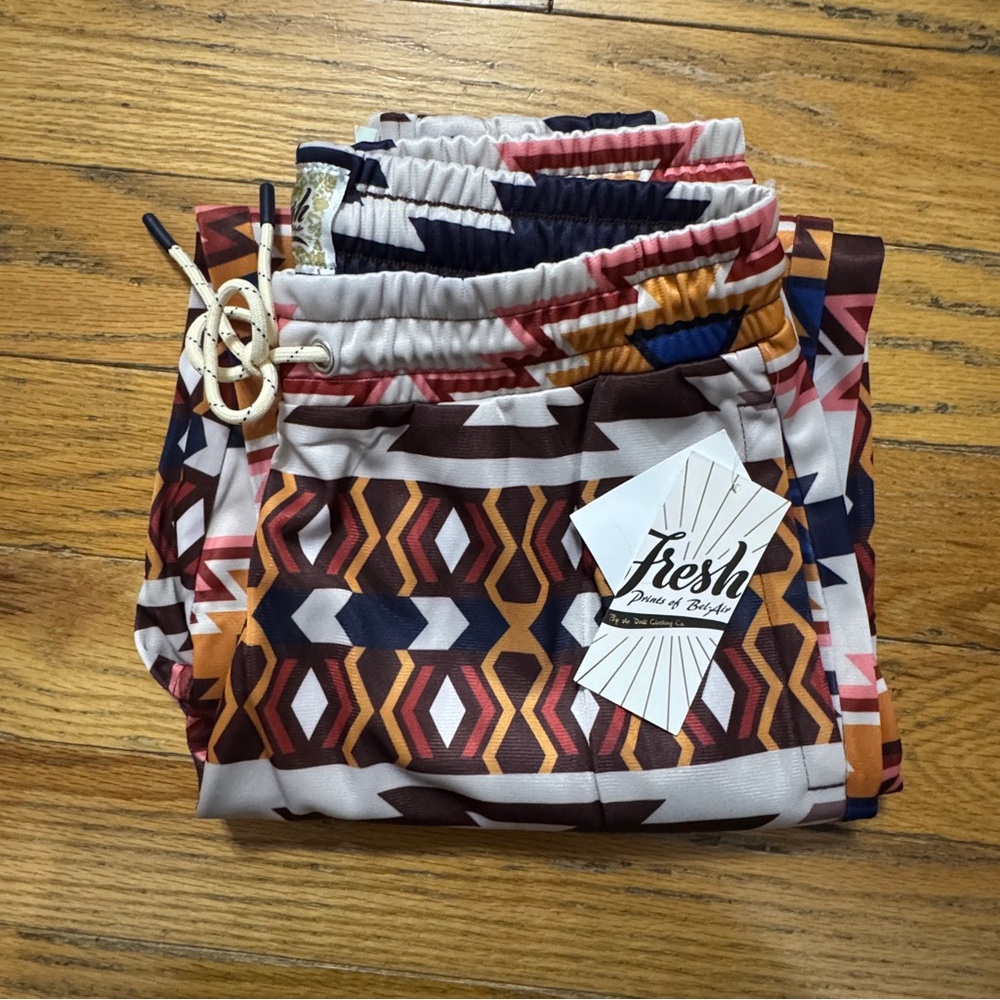 Fresh Aztec print joggers